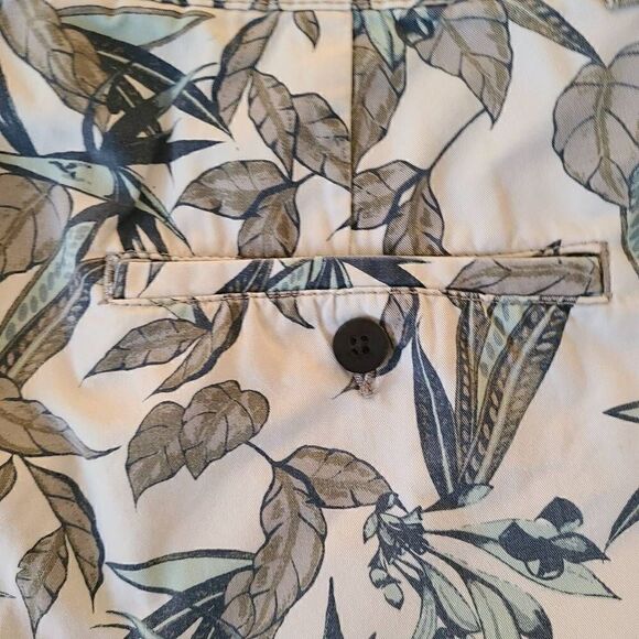 Caribbean Mens Flat Front Cotton 9" Inseam Shorts - Picture 6 of 9